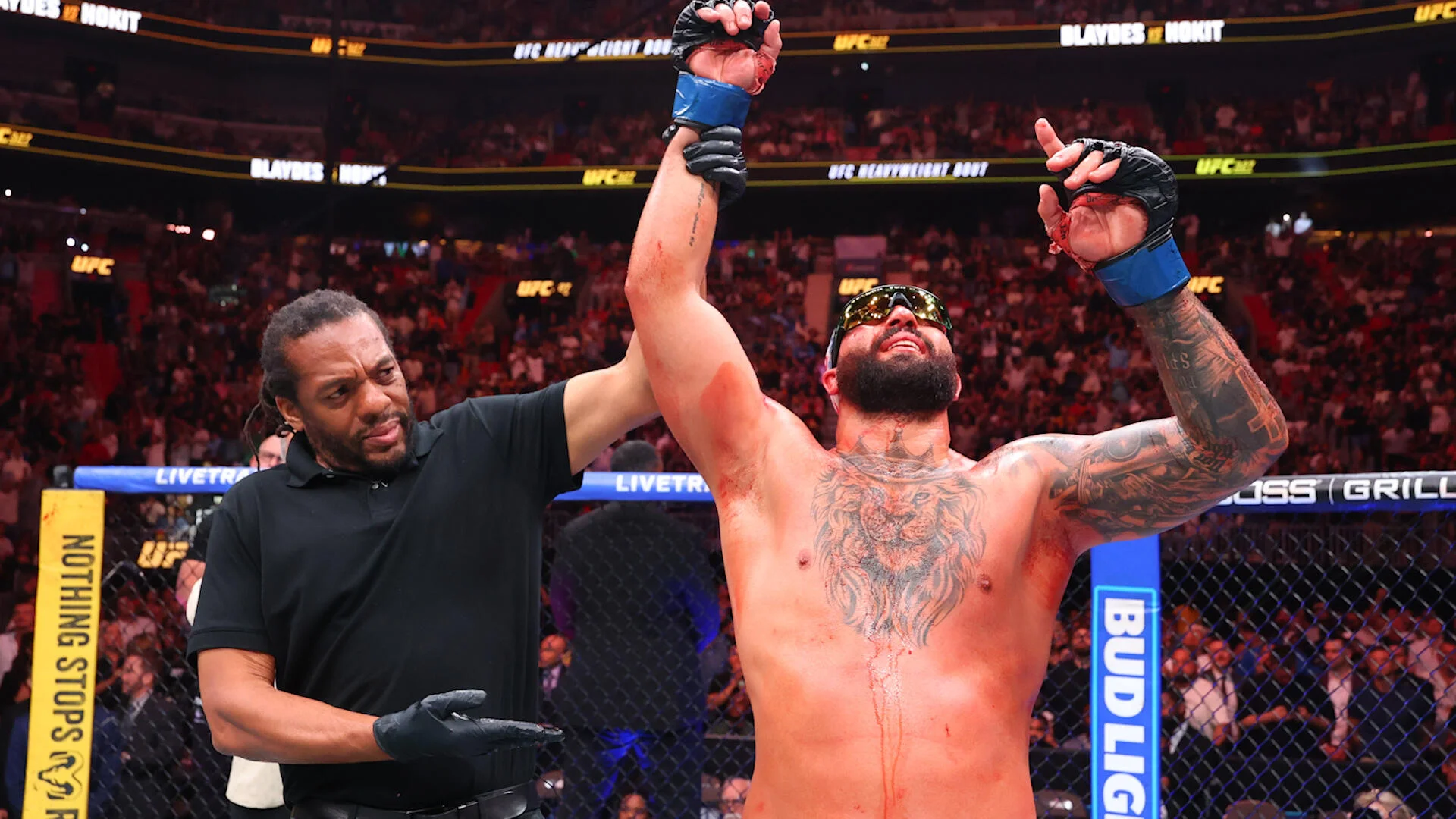 Zranenie na turnaji UFC 327