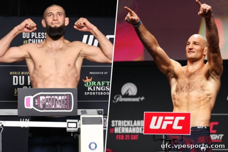 UFC 328 計量