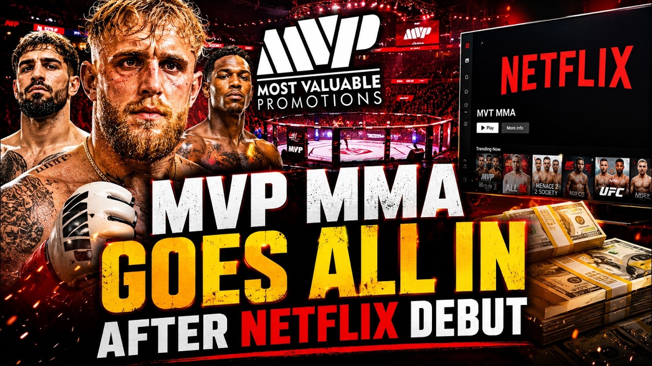 Netflix punta all'UFC? La MVP MMA di Jake Paul ha appena cambiato tutto.