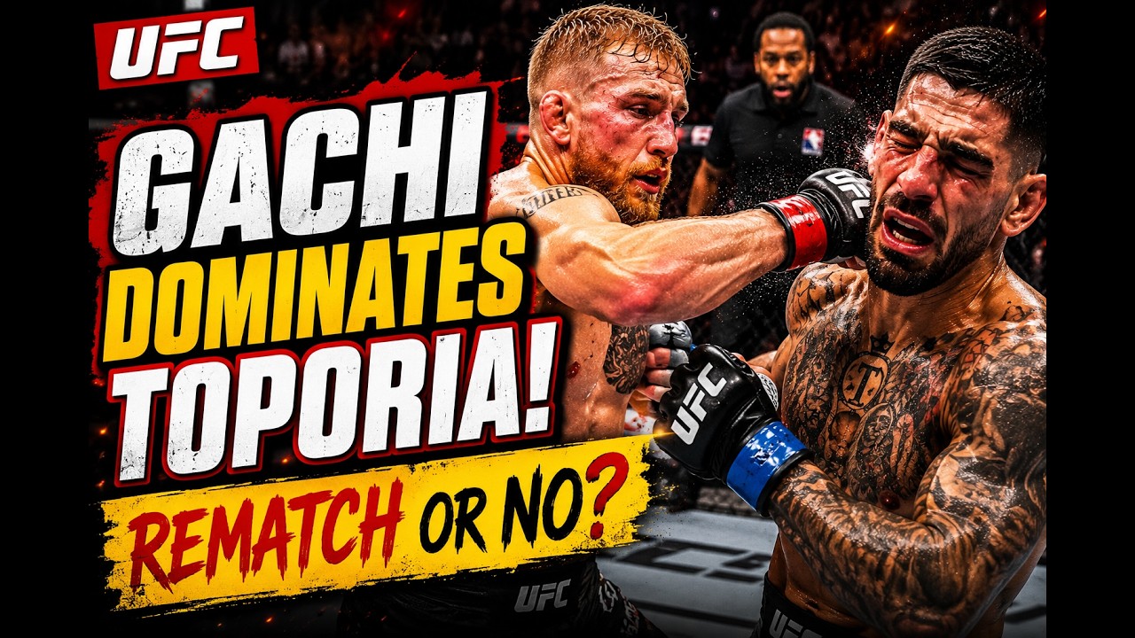 Gachi domina Toporia | Analisi del titolo dei pesi leggeri UFC Freedom 250 e cosa succederà ora!