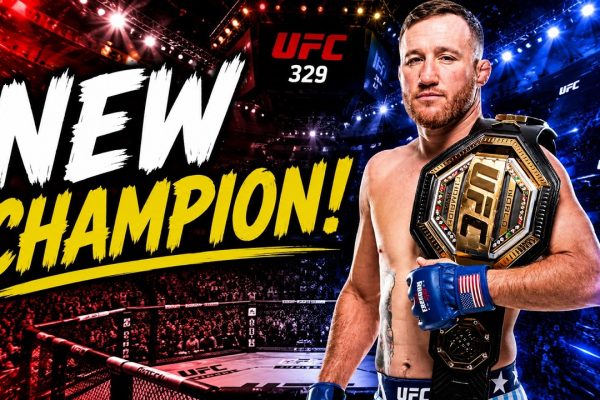 Justin Gaethje schockt die MMA-Welt