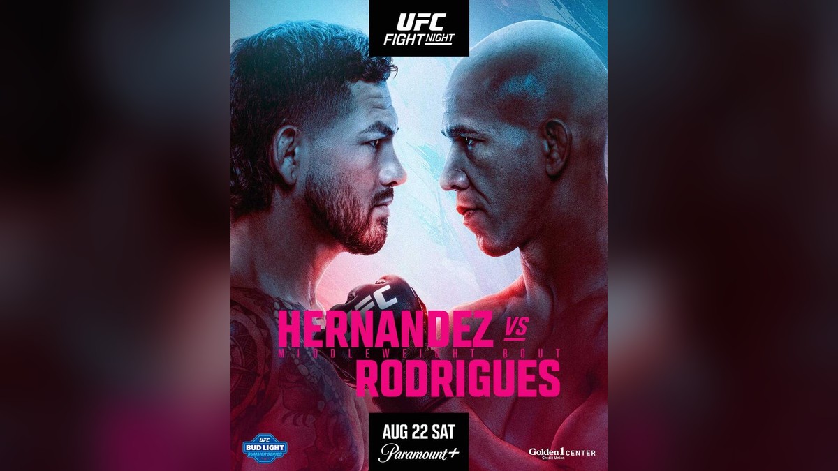 Anthony Hernandez y Gregory Rodrigues en UFC Sacramento