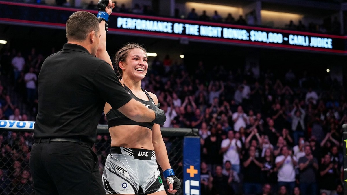 كارلي جوديس - كارلي جوديس تفوز بمكافأة UFC ساكرامنتو