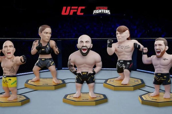 UFC-samlefigurer ankommer Target