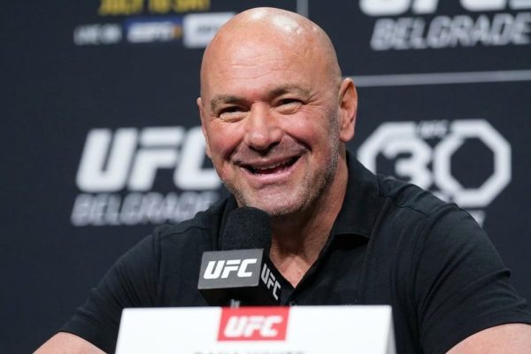 Dana White reacciona a la agencia libre de Nurmagomedov.