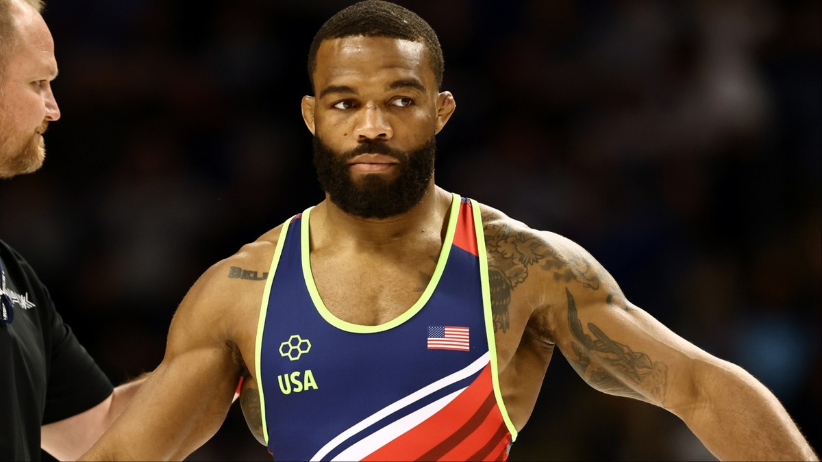 Islam Makhachev and Jordan Burroughs