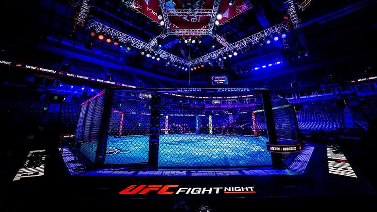 Octagonen på UFC Beograd