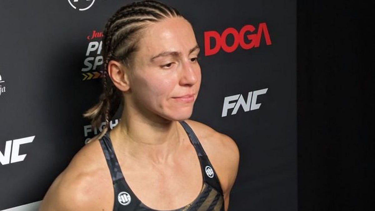 Marina Spasic etter MMA-seieren
