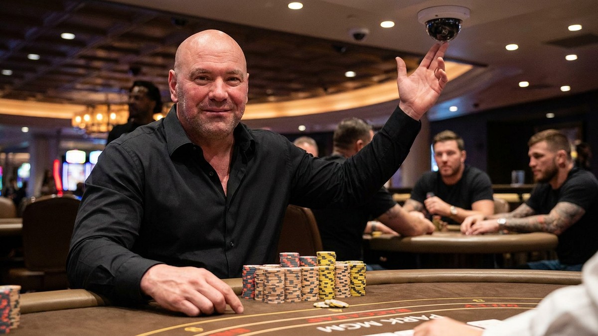 Dana White — Dana White Wins $1M at Park MGM