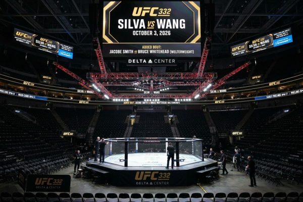 Delta Center er vært for UFC 332 den 3. oktober