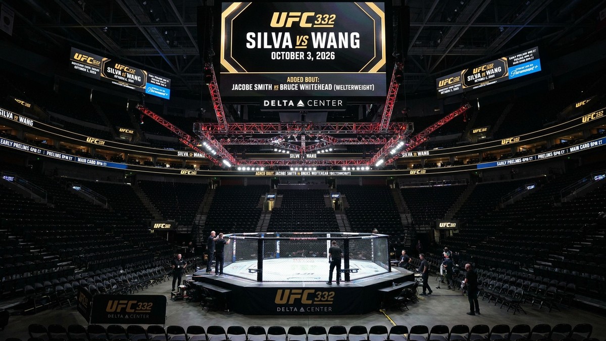 Delta Center — Delta Center er vært for UFC 332 den 3. oktober