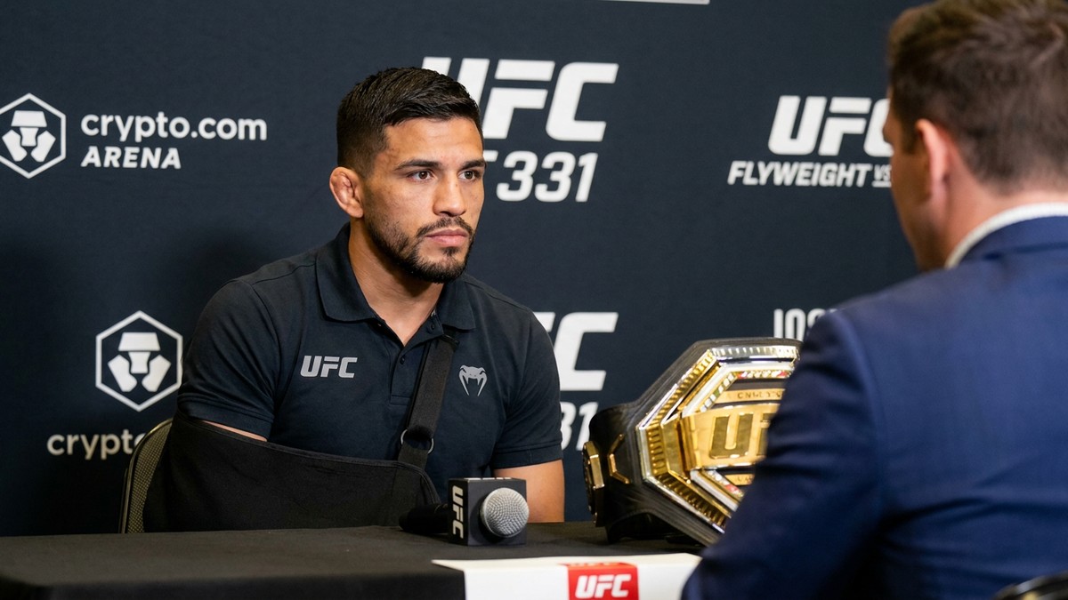 Joshua Van — Joshua Van Reveals Torn AC Joint at UFC 331
