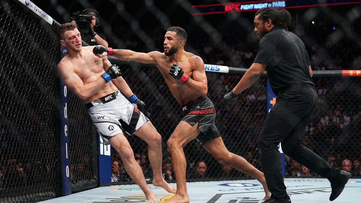 Salahdine Parnasse, Dan Hooker — Salahdine Parnasse stops Hooker in debut