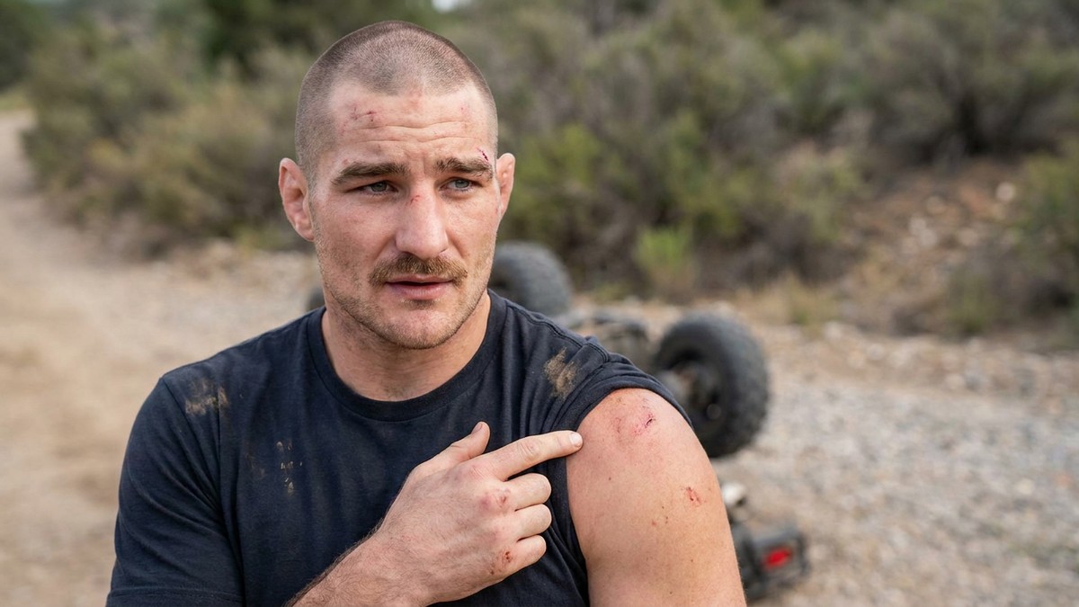 Sean Strickland — Sean Strickland Shares ATV Crash Update