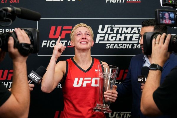 Tina Black — Tina Black Credits Faith After TUF 34 Win