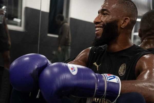 Salahdine Parnasse — Salahdine Parnasse trénuje před UFC Paris.