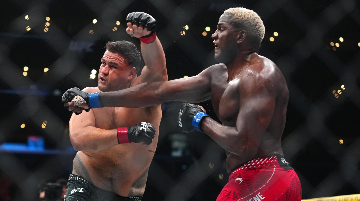 Robelis Despaigne trades punches with Tai Tuivasa in his UFC 331 return