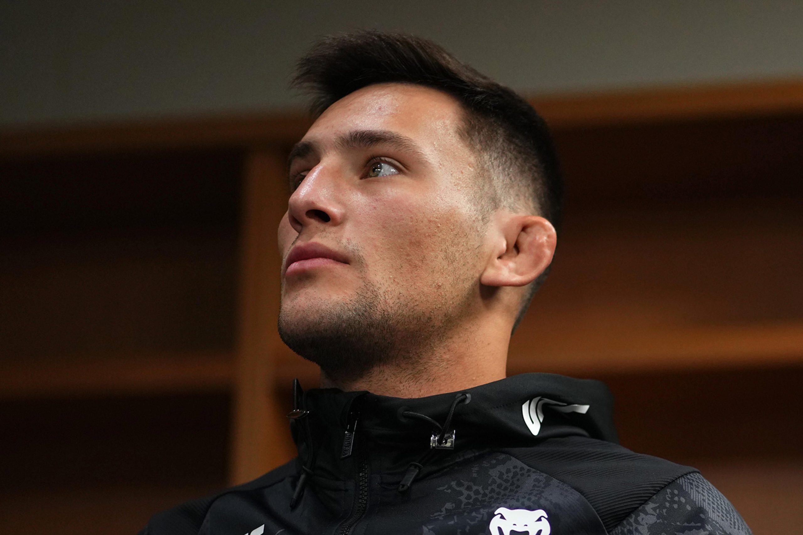 Esteban Ribovics at a UFC event